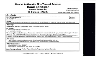 FDA-APPLE-ALC ANTI 80-ETHYL -16OZ.jpg 480 mL Label - FDA APPLE ALC ANTI 80 ETHYL 16OZ